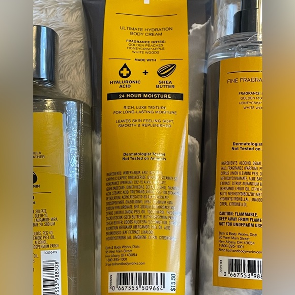 Brand New Bath and Body Works Aternoon Sunshine Set - Picture 3 of 5